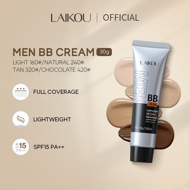 LAIKOU Men's Bb Cream 30g (hose) Multiple Colors Optional Fda Cosmetics Makeup_voghion.com