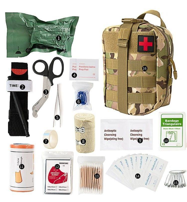 IFAK Tactical Medical Pouch Military First Aid Kit Outdoor Hunting Survival Emergency Tourniquet EDC Moll Bag Survival Gear_voghion.com