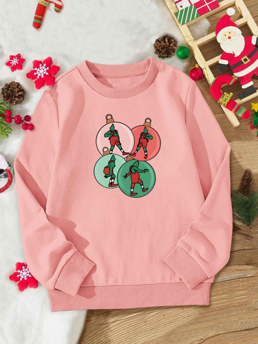 Boys and girls 23 autumn new versatile sweatshirts, urban sports_voghion.com