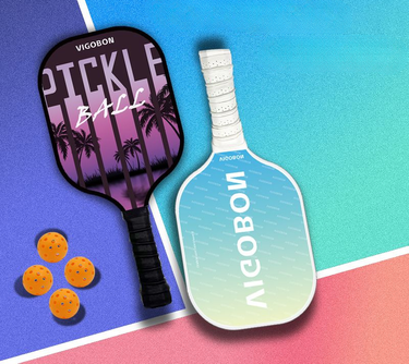 Paddle Fiberglass Honeycomb Core Training University Student Adult Professional Competition Pickleball Full Set_voghion.com