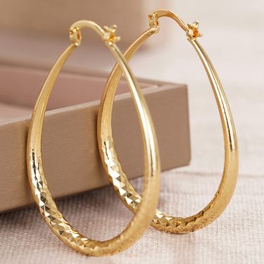 Cao Shi Oversized Earrings Trendy Geometry Fashion Popular Internet Celebrity Personality Jewelry_voghion.com
