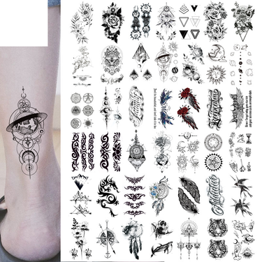 Q 041-080 Small fresh waterproof tattoo sticker set any combination_voghion.com