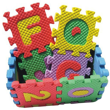 36 Pcs/Set Child Kids Novelty Alphabet Number EVA Puzzle Foam Teaching Mats Toy_voghion.com