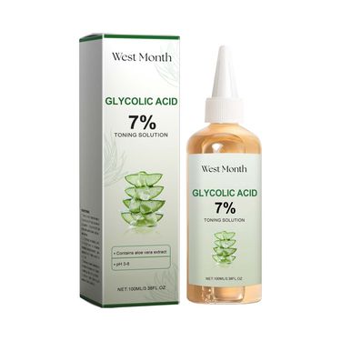 West&Month Glycolic Acid Toner Gently Moisturizes And Hydrates The Skin_voghion.com