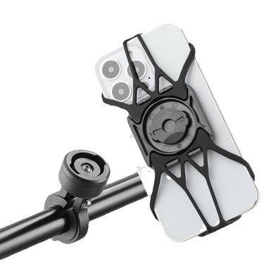 New silicone strap bicycle navigation clip mountain riding accessories phone holder_voghion.com