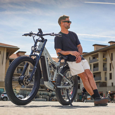 S600 26 Inch Adult Electric Mountain Bike 2000W Dual Motor 48V 17AH Ebike, Dual Suspension 7-speed Electric Bicycle_voghion.com