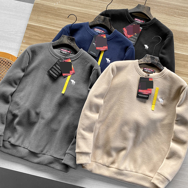 Men's Clothing New autumn and winter warm thick pullover round neck sweater for men_voghion.com