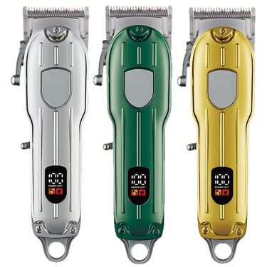 Professional Cordless Hair Clipper For Men & Women - Rechargeable Titanium Alloy Blade, Adjustable, Quiet, Waterproof, For Home & Pet Grooming_voghion.com