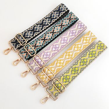 Bag Parts & Accessories style jacquard wide shoulder strap adjustable shoulder messenger bag bag accessories strap load reducing thickened bag strap_voghion.com