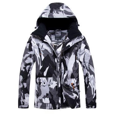 Couple Ski Suit Factory Direct Sales Camouflage Windproof Waterproof E commerce Supports_voghion.com