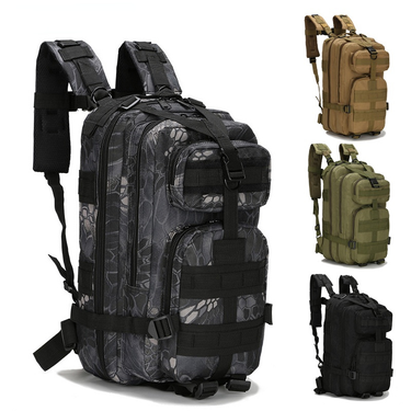 20-30L Men Women Camo Trekking Fishing Hunting Bag Travel Backpack Out Military Rucksacks Tactical Sports Camping Hiking_voghion.com