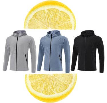 Men New Sport Zipper Hooded Yoga Jacket Casual Brethable Outdoor Jogger Outfit Hiking Cardigan Material Outwear_voghion.com