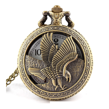 Pocket Watch Vintage Pocket Watch Antique Pocket Watch Vintage Pendant Vintage Pocket Watch Aggressive Eagle Pocket Watch_voghion.com