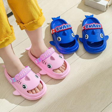 Children's Summer Cartoon Cute Boys and Girls Soft Sole Anti slip Indoor Baby Baotou Cool Slippers_voghion.com