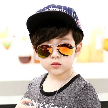Retro Kids Sunglasses UV400 Brand Designer New Trend Children Sun Glasses Shades Baby Boys Girls Eyewear Gafas De Sol_voghion.com