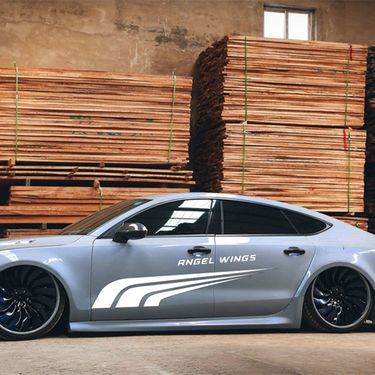 Car Car Logos, Body Decals, Universal Waistline, Personalized Door Stickers, Scratch Covers_voghion.com