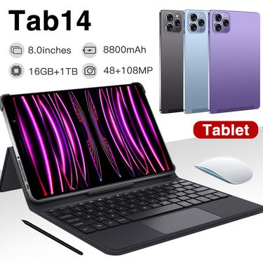 Tab14 8-inch HD Android Tablet With 3G Calling, 16GB Storage, Quad-Core Processor, IPS Screen, Bluetooth, GPS – Ultra-Thin Metal Shell_voghion.com