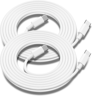 USB Charging Cable 2-piece set of 10 feet (approximately 3 meters) long to C fast charger cable suitable for Apple,_voghion.com
