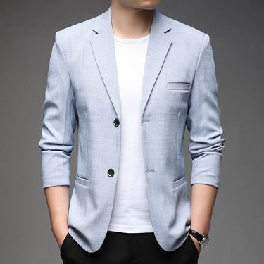 CT 2025 Spring Autumn New Men's Business Casual Thin Suit Jacket For Middle-aged And Young Men_voghion.com