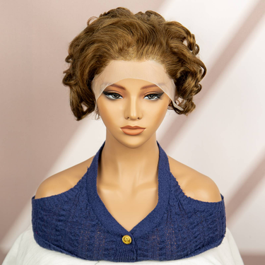 13*4 lace human hair hood for permed and curly hair, high quality 100% human hair_voghion.com