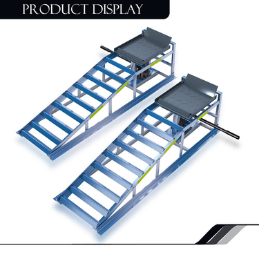 2 Pack Car Ramps24.8-38CM,5T 11000lbs Steel Automotive Hydraulic Car Ramps_voghion.com