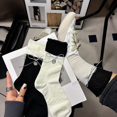 European Jewelry For Women 2025 Spring/Summer New Collection, Versatile, Sweet Metal Pendant, Butterfly Knot Splicing,_voghion.com