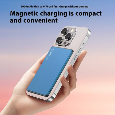 Wireless Power Bank - Ultra Slim Aluminum Alloy & Fast Charging For IPhone 12/13/14/15_voghion.com