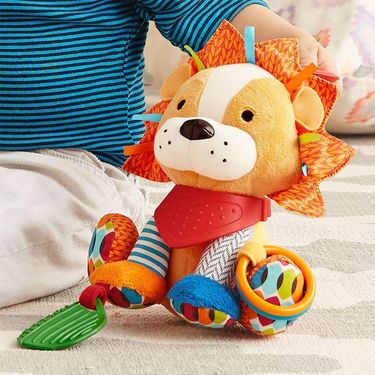 Plush Soft Colorful And Stuffed Toy For Infants With Multiple Textures And Teether Sensory For Play_voghion.com