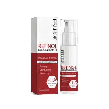 EELHOE Retinol Collagen Complex Day&Night Lotion, Wrinkles Hydrating Moisture Carry Bright Color Of Skin Firming Skin Anti-Aging Lotion_voghion.com