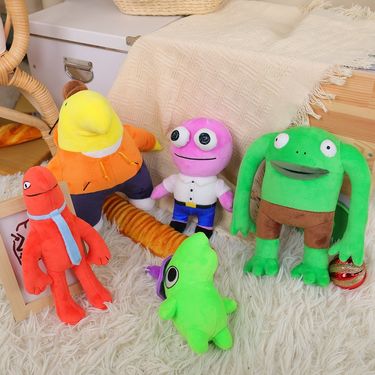 28cm Smiling Friends Plush Toys Mr frog Children Stuffed Doll Toy Kawaii Home Decoration Doll Gifts Smiling Friends Toy for Kids_voghion.com