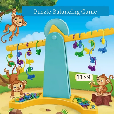 Kids Party Balance Scale Games Educational Toys Funny Hang Monkey Parent Child Interaction Game Montessori Learning Math Toy_voghion.com
