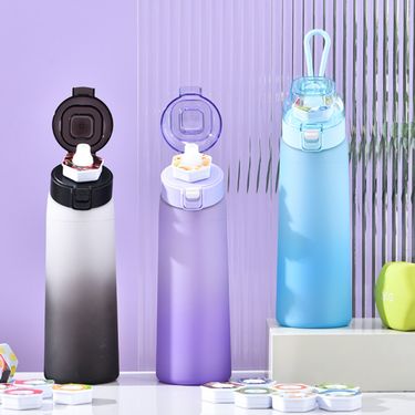 700ML Water Cup Air Up Water Bottle Flavour Capsules Fruit Fragrance Leak-proof Sports Drinking Cup for Outdoor Travel Hiking_voghion.com