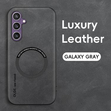 Luxury PU Leather Phone Case for S24 Ultra/S24+/S23Plus/S22/S21Fe/S20/Note10/Note20 Support Magnetic, Support Car Holder, Protective, High-Quality_voghion.com