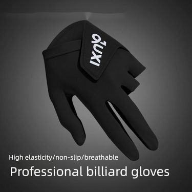 Billiard Three-Finger Gloves Breathable Table Tennis Anti-Slip Wear-Resistant Aiming Artifact High-Value High-End_voghion.com