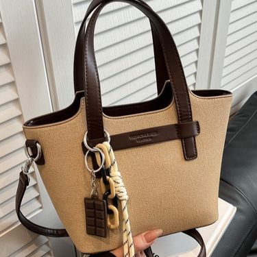 Yuezi Design Women Spring Summer Versatile 2025 New Korean Version Crossbody Ladies Fashion Handbag Kelly Bag_voghion.com