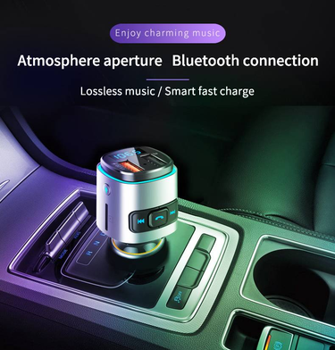 BC41 Car Bluetooth: 4.2 Version, Full Band, Music Player, Hands-Free Calling, Dual USB Charging, 32GB TF Card, Lossless Audio_voghion.com