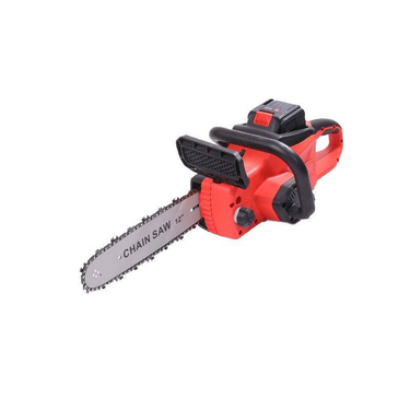 Lithium Battery Electric Chain Saw Outdoor Garden Chainsaw Logging Saw Rechargeable One-hand Household Brushless Electric Chain Saw_voghion.com