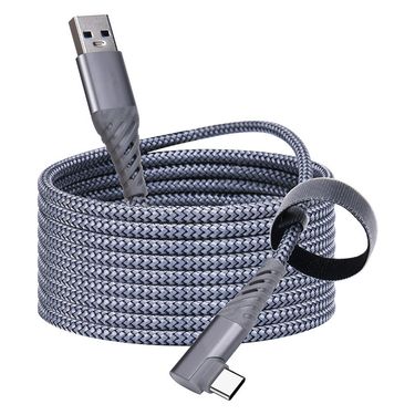 5M Charging Cable Data Line for Oculus Quest 1/2 Link VR Headset USB 3.0 Type C Data Transfer Type-C To USB-A Cord VR Accessorie_voghion.com