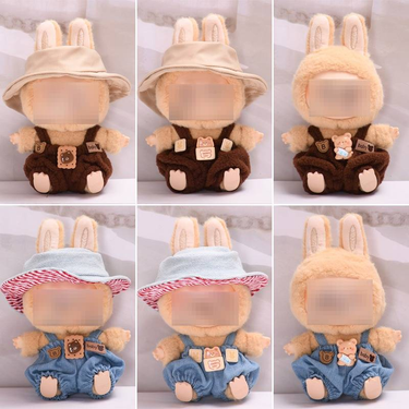 Dolls Clothes Second Generation Vinyl Blind Box Lbb Pendant Clothes Sitting Party Wearing A Substitute Overalls Cute_voghion.com