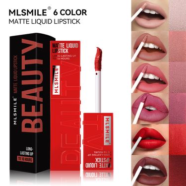 European And American Non Stick Cup Lip Glaze Matte Liquid Matte Lipstick Long Lasting Non Fading Lip Dye Lip Gloss_voghion.com