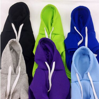 Autumn Winter New Pet Clothes Large Dog Fleece Small Medium-sized Cats And Dogs Hooded Warm Thickened Sweatshirt_voghion.com