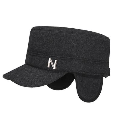 Men's And Women's Winter Duck Tongue Hats Winter Ear Protection With Velvet Insulation Flat Top Hats Cotton Hats_voghion.com