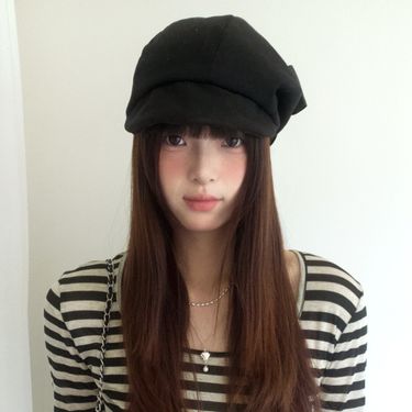 Women's Bow Beret Fall/Winter 2025 New Stylish And Versatile_voghion.com