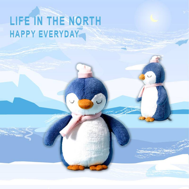 Stuffed Animals Soft Life Blue Cute Penguin Doll Girl Soft Plush Toy Baby Birthday Gift New_voghion.com