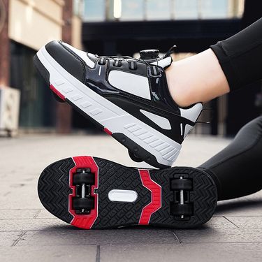 Roller Skates, Roller Skates, Four Wheeled Deformed Shoes, Children's And Adults' Wheel Shoes, Roller Skates, Roller Skates_voghion.com