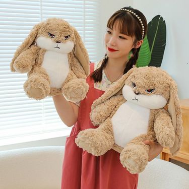 Toy Rabbit Plush Cute Adorable Stuffed Bunny Doll For Girls Birthday Gift Soft And Comforting Bunny Bedtime_voghion.com