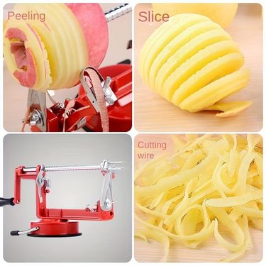 3-in-1 Slicer Peeler, Core Slicer Practical Kitchen Tools, Hand Fruit Peeler_voghion.com