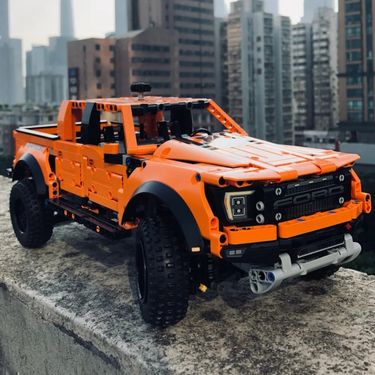 1379Pcs Technical 42126 Raptors F-150 Pickup Truck Sports Car Building Blocks Racing Vehicle Model Bricks Toys For Boy Kid Gift_voghion.com