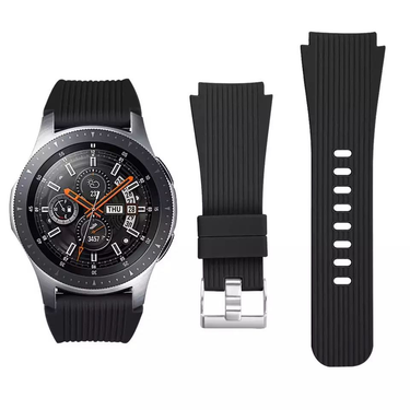 22mm soft silicone strap For samsung Galaxy wtch 3 46mm Gear S3 Huawei watch GT GT2 46mm comfortable strap for Amazfirt GTR 47mm_voghion.com