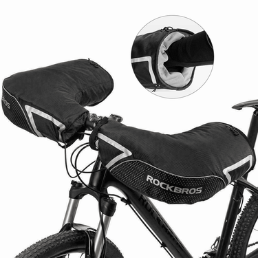 ROCKBROS Motorbike Handlebar Covers Bike Handlebar Covers Winter Warm Windproof DHL_voghion.com